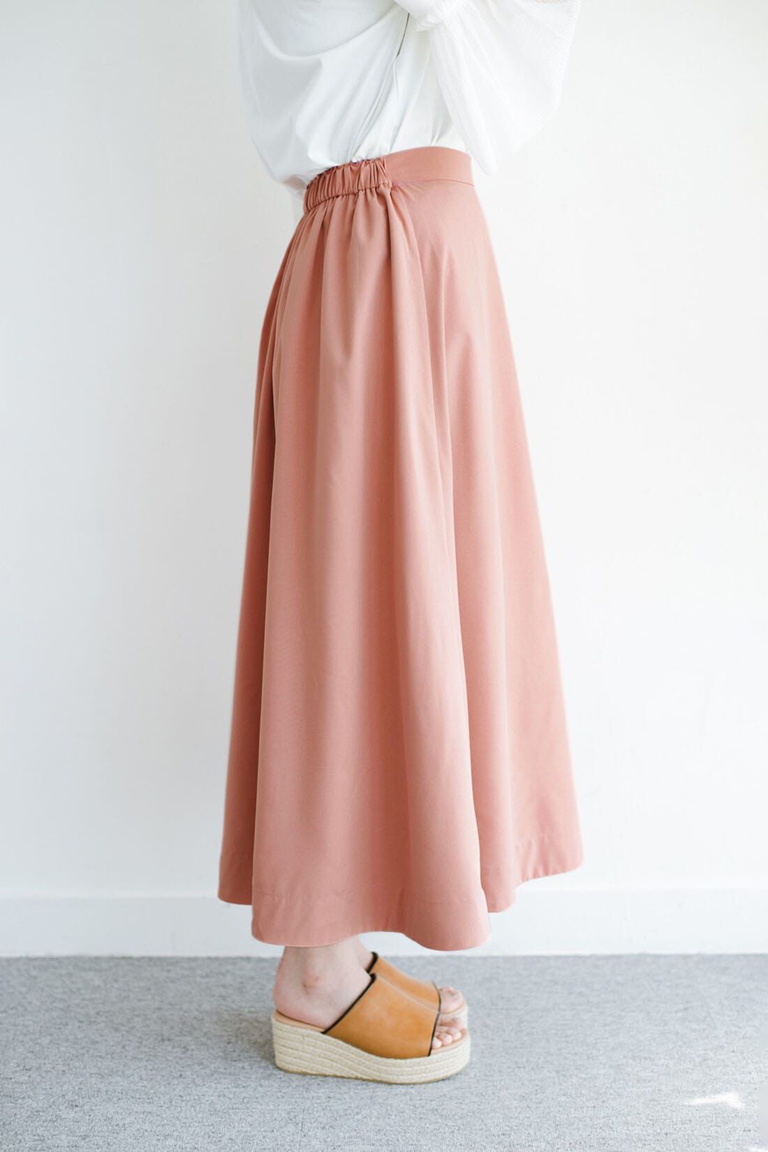 haco!|ｈａｃｏ！ オフィスにもデートにも！ 便利なのはきれいに見えて楽ちんなリバーシブルスカート〈ピンク系その他〉