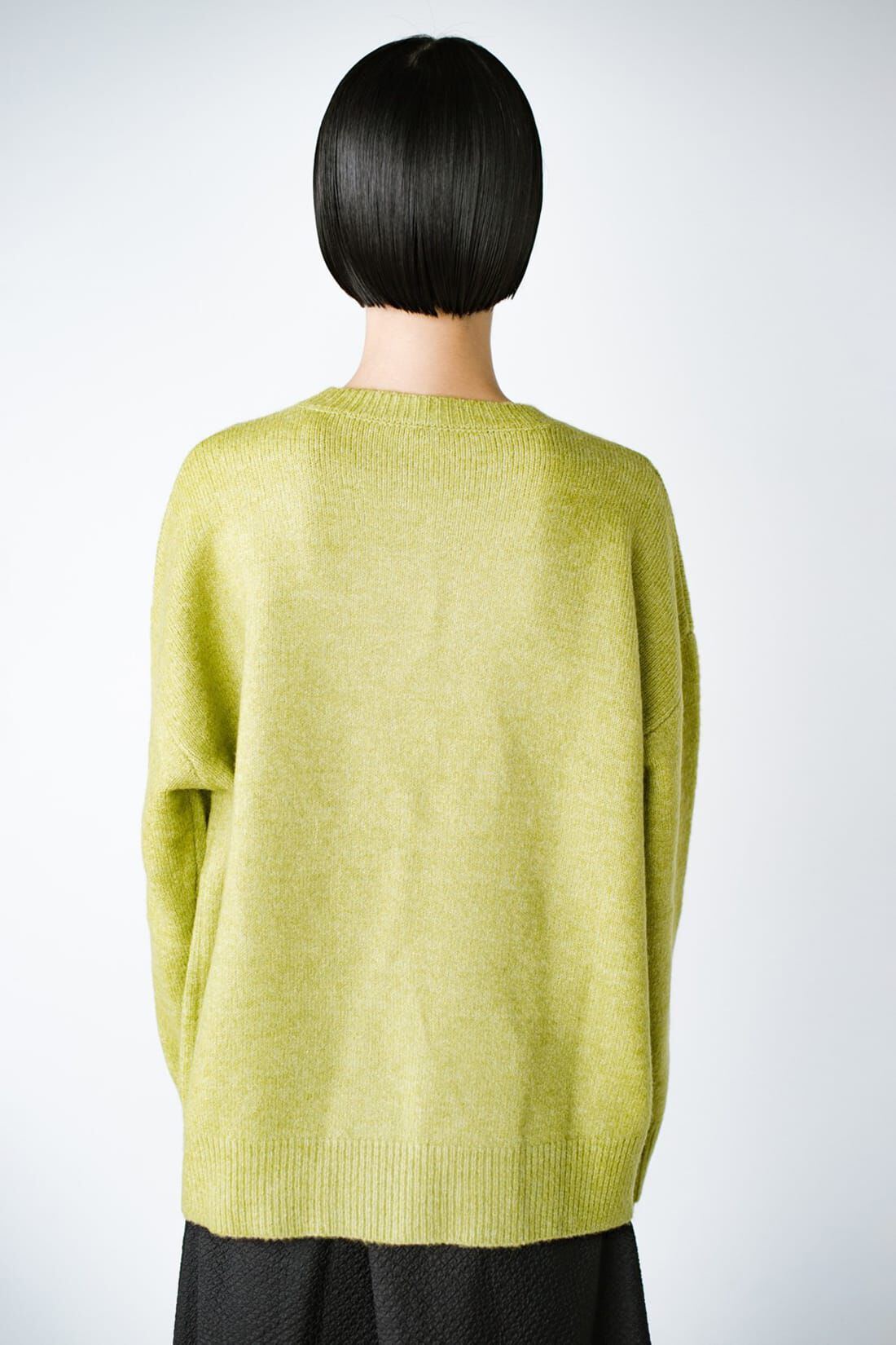 haco!|ｈａｃｏ！ スウェットとニットのいいとこどり！オシャレごころと暖かさと大人っぽさ、全部そろったウォッシャブルニット ｂｙ ｑｕｅ ｍａｄｅ ｍｅ〈グリーン〉