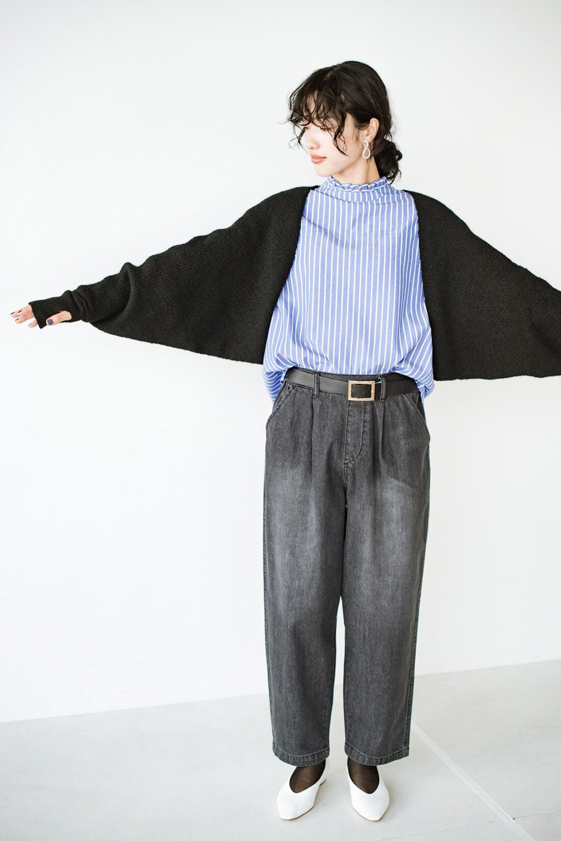 haco!|ｈａｃｏ！ 季節の変化を楽しむ「愛服」 シャツもブラウスもニットもやさしく包むアームボレロ