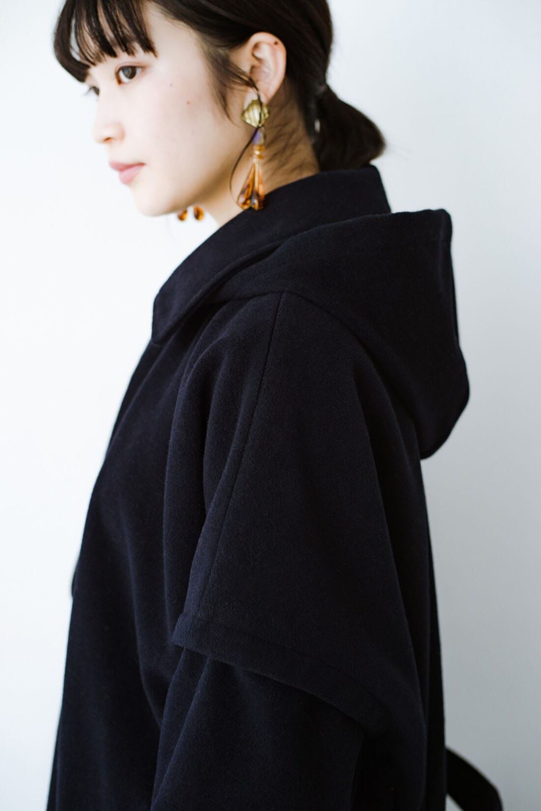 haco!|Ｆ／ＣＥ．〈エフシーイー〉ＷＯＯＬ ＢＯＮＤＩＮＧ ＳＴＡＮＤ ＦＡＬＬ ＣＯＬＬＡＲ ＣＴ〈ネイビー〉