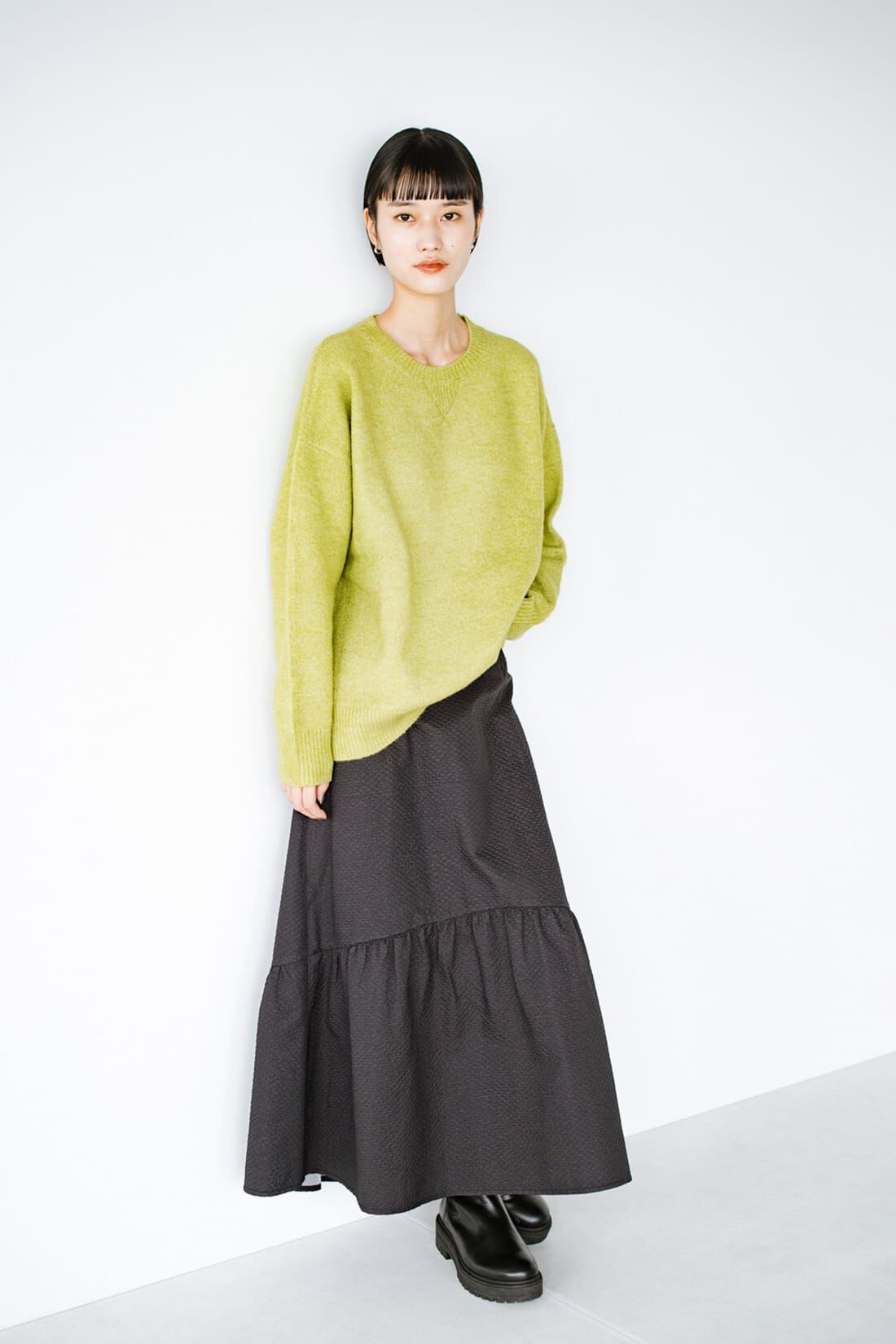 haco!|ｈａｃｏ！ スウェットとニットのいいとこどり！オシャレごころと暖かさと大人っぽさ、全部そろったウォッシャブルニット ｂｙ ｑｕｅ ｍａｄｅ ｍｅ