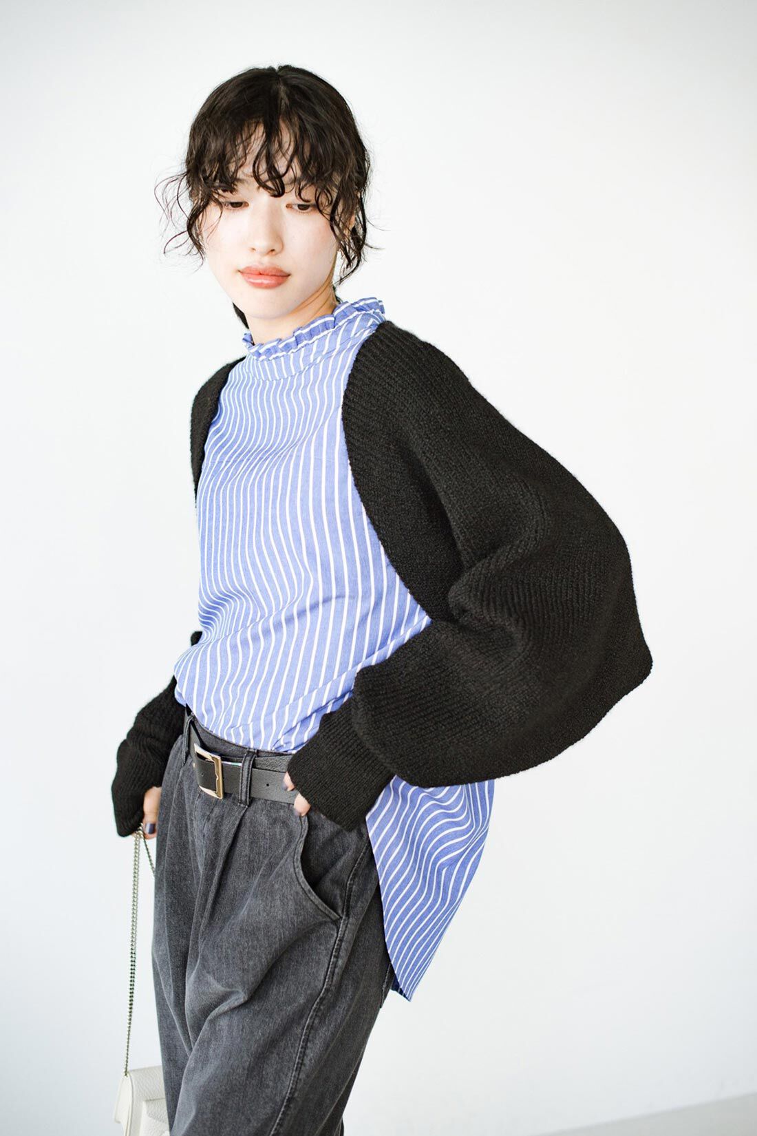 haco!|ｈａｃｏ！ 季節の変化を楽しむ「愛服」 シャツもブラウスもニットもやさしく包むアームボレロ