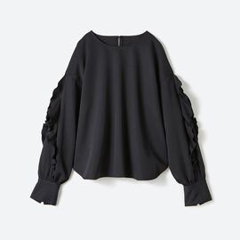 haco! | 華やぐひらひら袖トップス〈ブラック〉