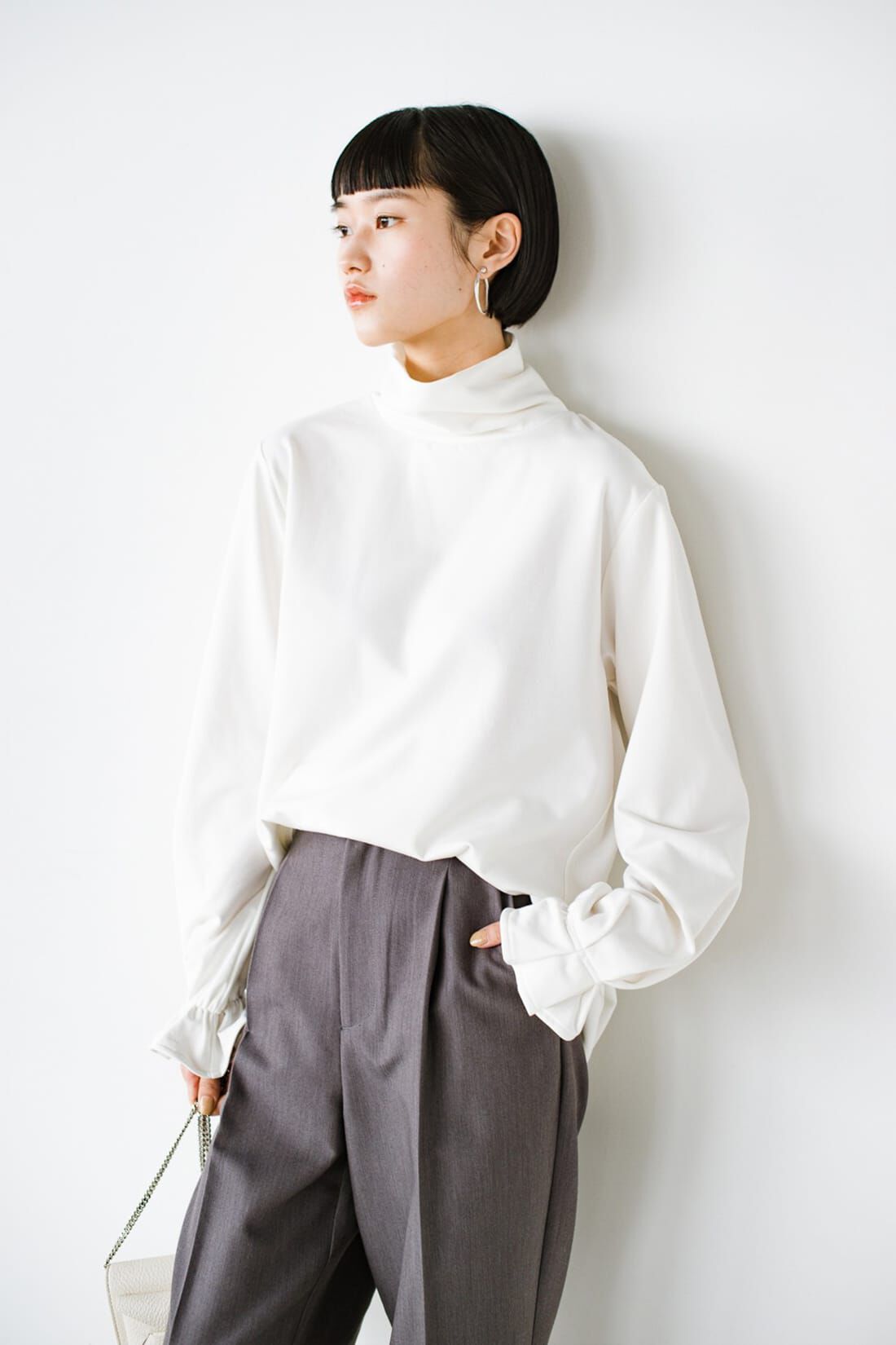 haco!［ハコ］|ANNA LUNA　起毛ストレッチレイヤードチュニック