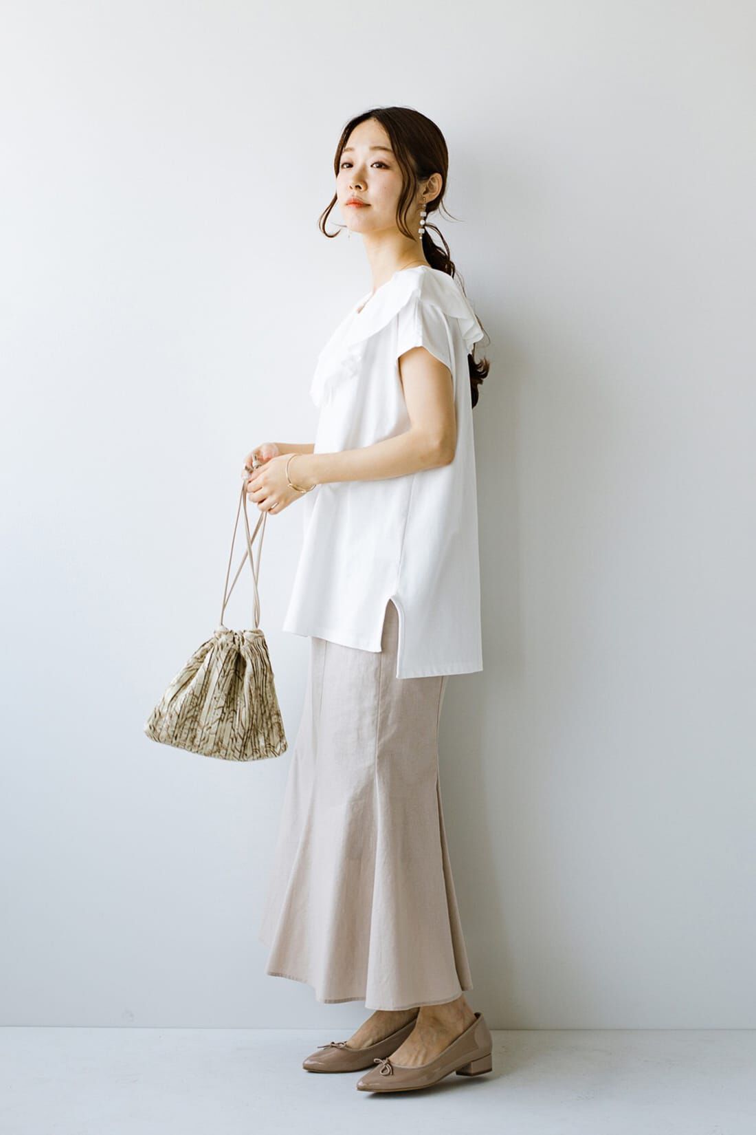 新品同様✩本物✩ムートンコート✩柔らか✩ブラック✩ツルツルの革✩軽いです シンプルショルダーバッグ【クラウズナイロン】(CE-1467