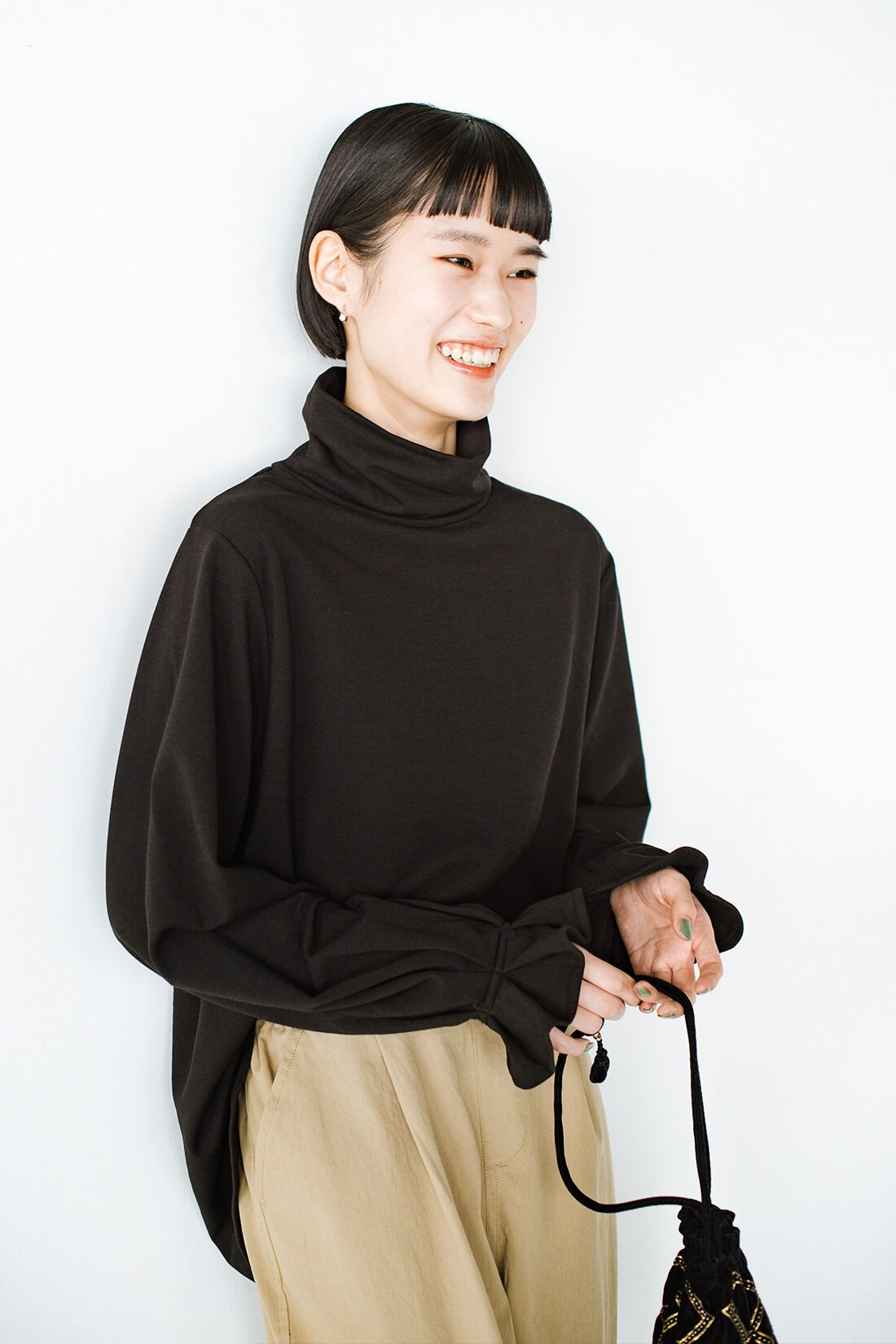 haco!［ハコ］|ANNA LUNA　起毛ストレッチレイヤードチュニック