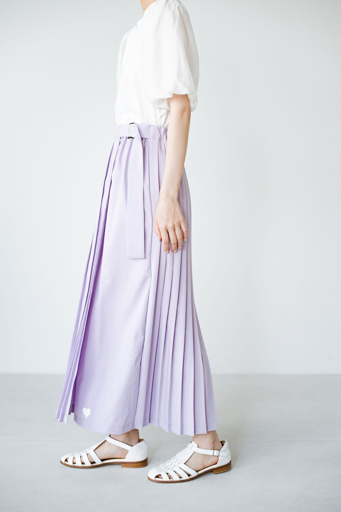 haco!［ハコ］|ｈａｃｏ！ ルンと一歩踏み出せる！動けばすそのハートがチラリとのぞく ラップ風スカート ｈａｃｏ！ ＦＡＣＴＯＲＹ ｗｉｔｈ ａｈ！