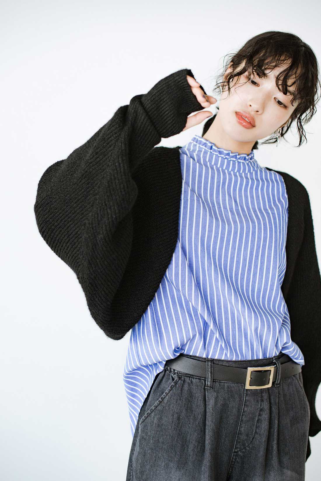 haco!|ｈａｃｏ！ 季節の変化を楽しむ「愛服」 シャツもブラウスもニットもやさしく包むアームボレロ