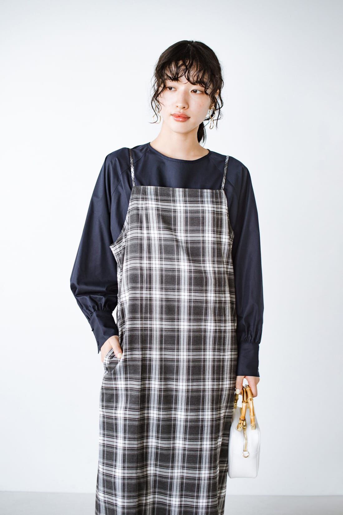 haco!|ｈａｃｏ！ 季節の変化を楽しむ「愛服」 手持ちの夏冬服と組み合わせ無限！総柄キャミワンピース＆すそ絞りトップスセット
