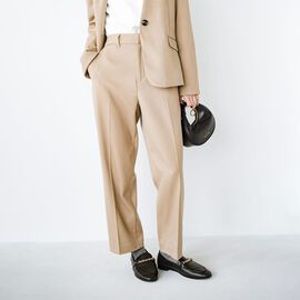 haco! | ウーリッシュカルゼストレートパンツ〈ベージュ〉
