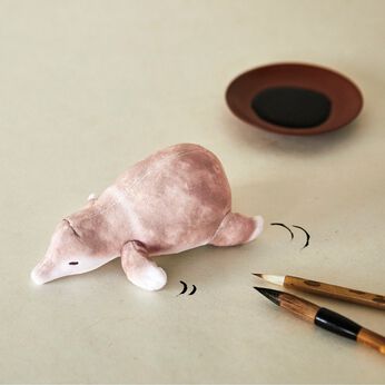 フェリシモギフトショップ | 『鳥獣略画式』よりモグラのほこりクリーナー