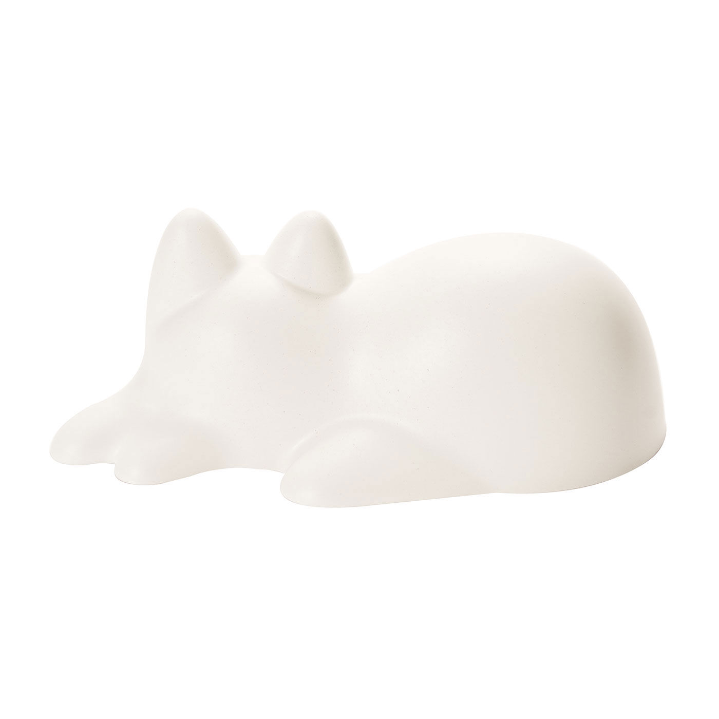 フェリシモギフトショップ|［Fu’s Note］ごはんにゼリーに雪だるま！ ＋ｄ 猫シルエットが作れる「ネコカップ」|お申し込みカラー2：ビオホワイト
