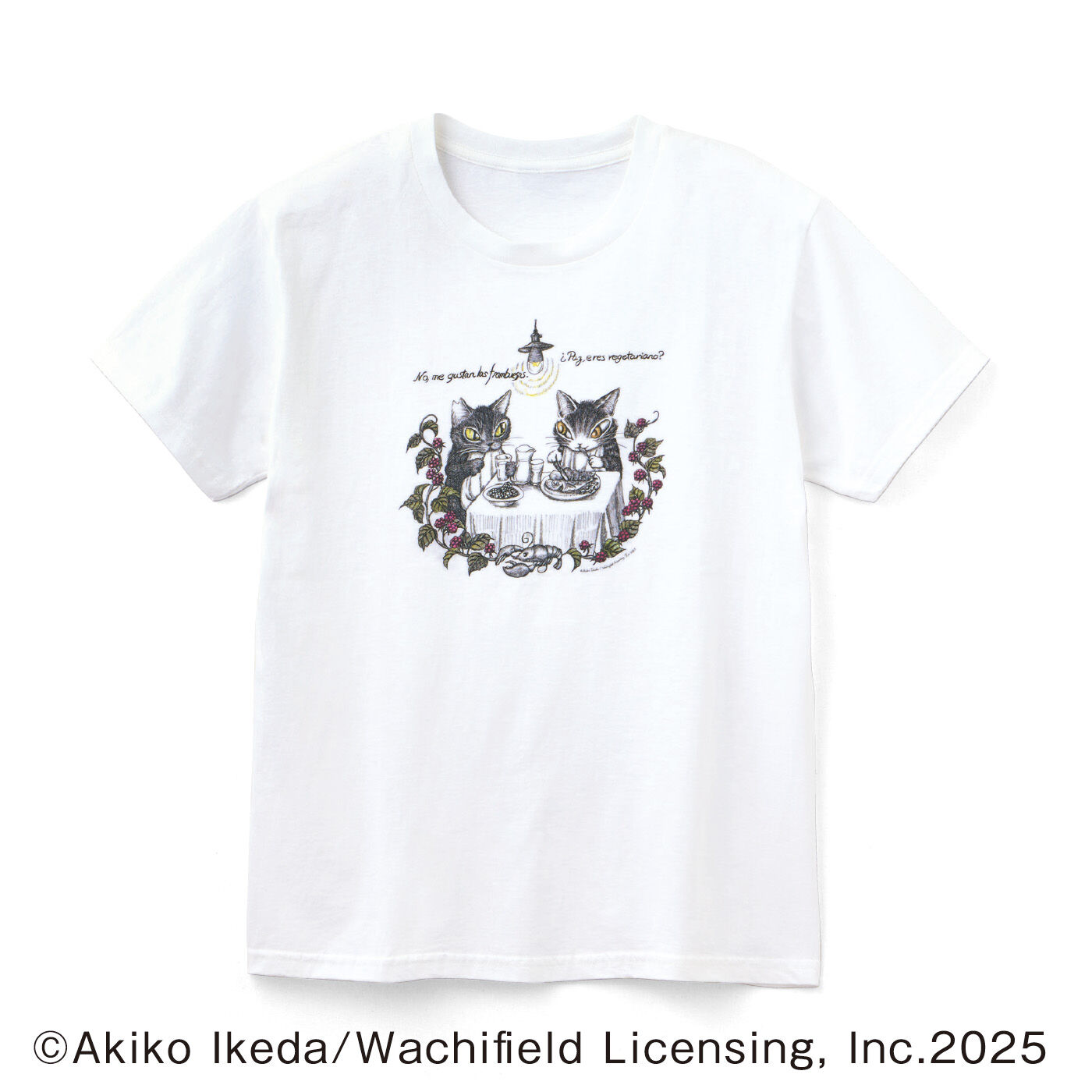 フェリシモギフトショップ|池田あきこ×猫部　地域猫チャリティーTシャツ2025