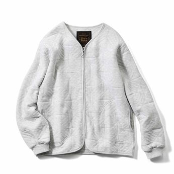 フェリシモギフトショップ | キルティングカットソーブルゾン〈ＩＶ〉リブイン
