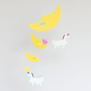 フェリシモギフトショップ | Manu Mobiles モビール 月と天馬