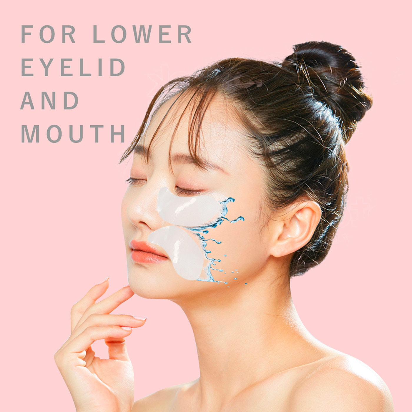 フェリシモギフトショップ|ＭＯＩＳＴＣＯＮＣ　ＡＩ　ハイドレートゲルマスク〈目もと口もと用／４個セット〉|さわやかなティーツリーの香りに癒やされます。（※ティーツリー精油使用）