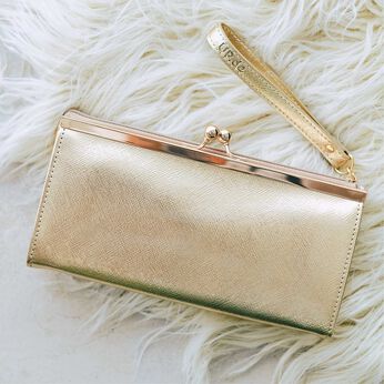 フェリシモギフトショップ | アプデ　スマホが入るクラッチ風がま口財布