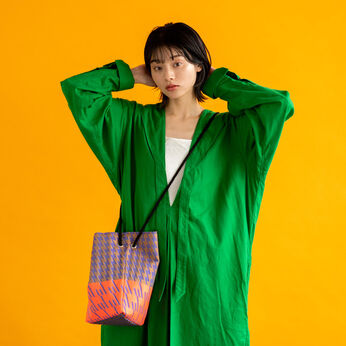 フェリシモギフトショップ | 播州織ダズリングバッグ〈サンセット〉