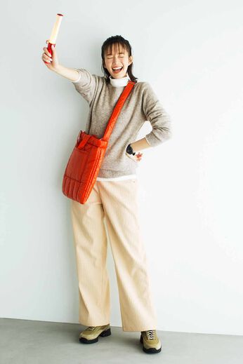 フェリシモギフトショップ | 手ぶらお出かけ！キルテングバッグ〈ＯＲ〉リブイン