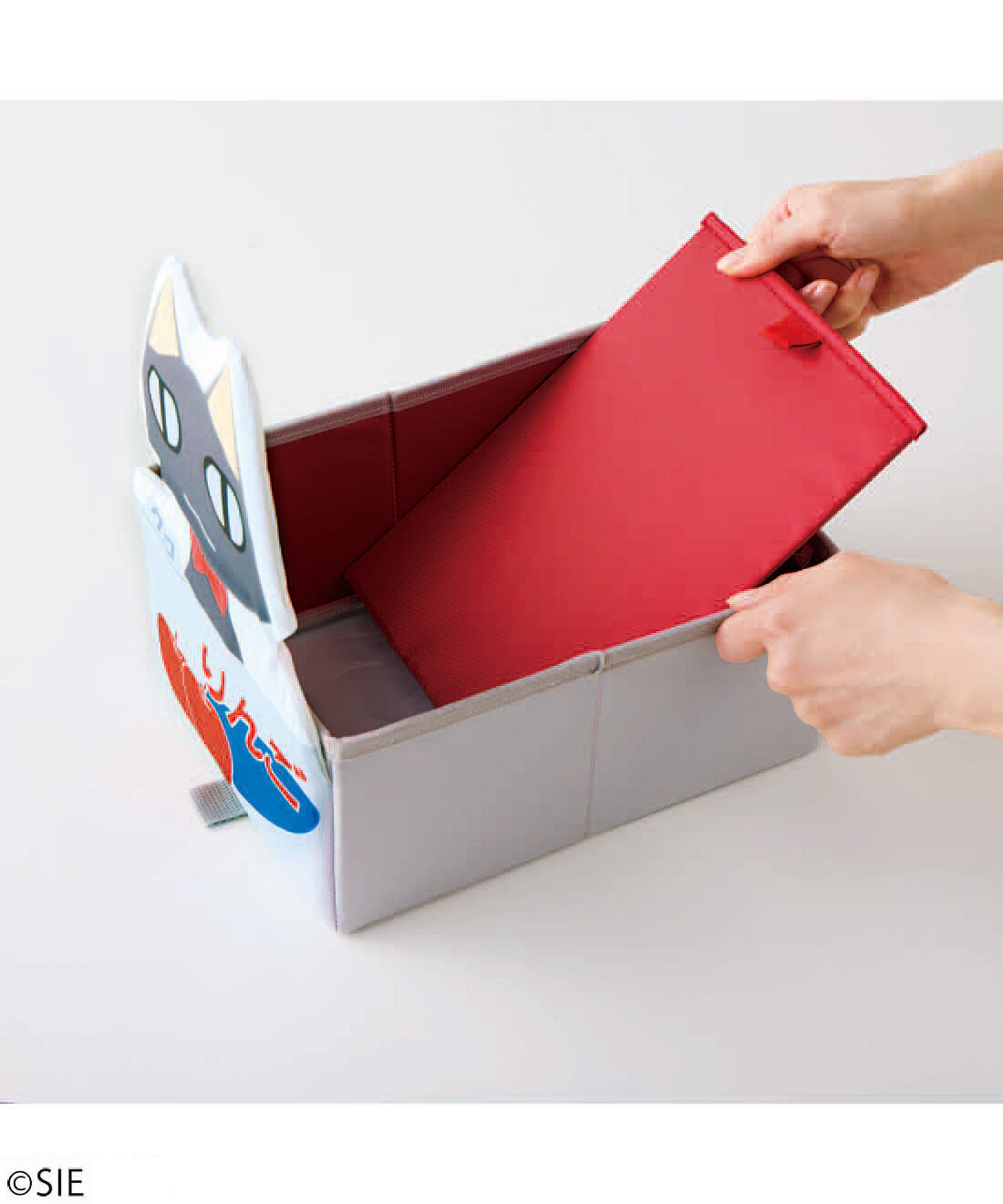フェリシモギフトショップ|どこでもいっしょ×猫部　トロ・ステーションＢＯＸ〈クロｖｅｒ．〉