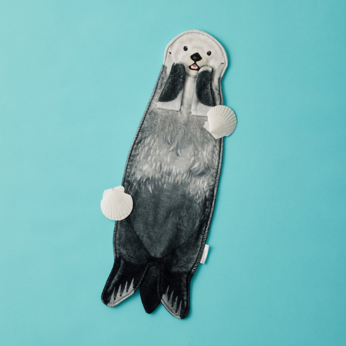 【おまけ付】鳥羽水族館×フェリシモ おなかをなでなで ラッコのぶらーんタオル 鳥羽水族館 おなかをなでなで ラッコのぶらーんタオル メイ＋