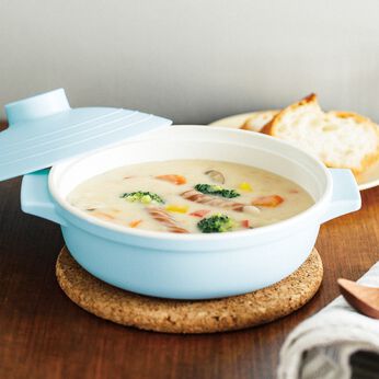 フェリシモギフトショップ | チンして一品できあがり！電子レンジ調理鍋　ＰＢ