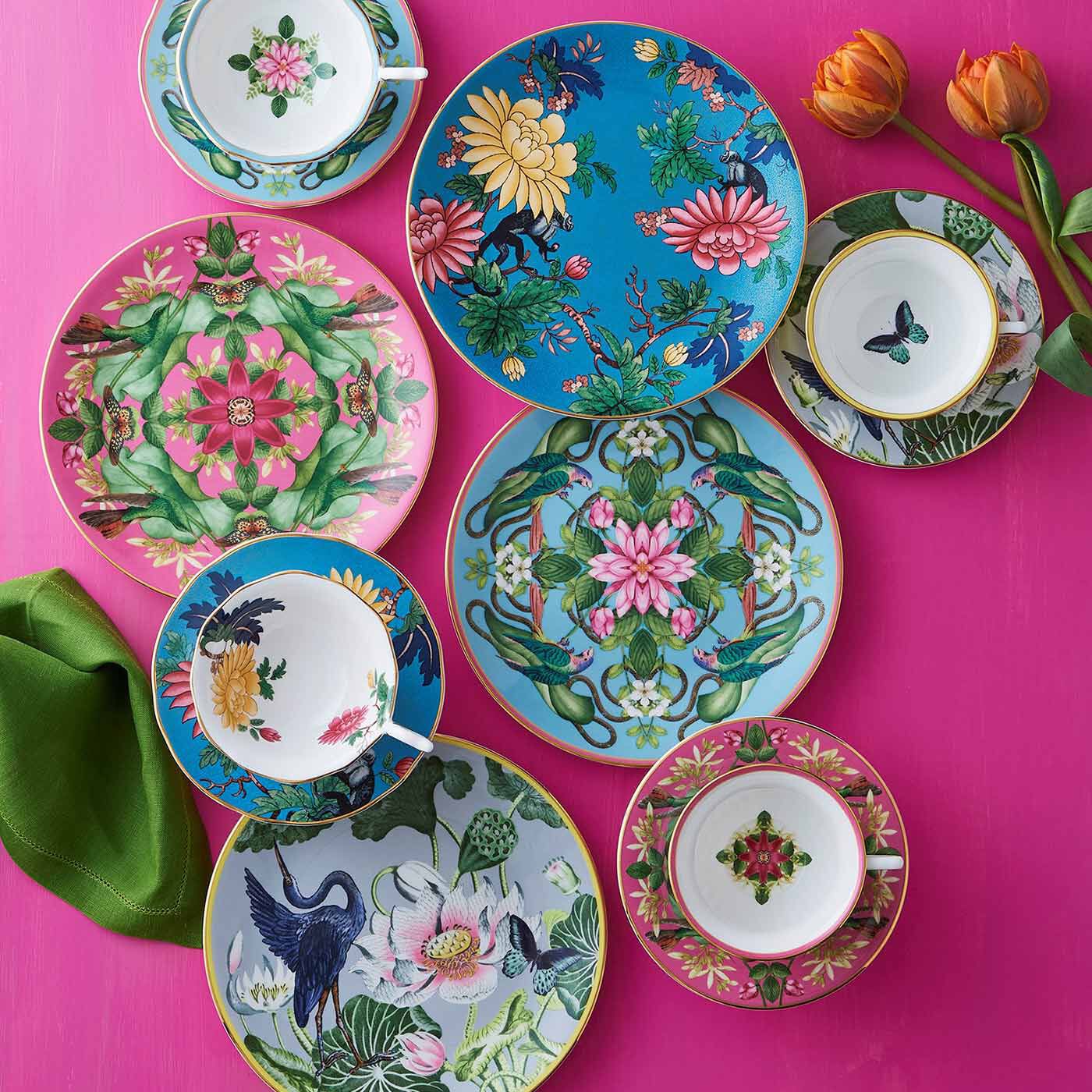 フェリシモギフトショップ|ＷＥＤＧＷＯＯＤ／ウエッジウッド　ワンダーラスト　ウォーターリリー　２０ｃｍプレート