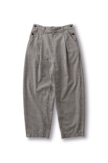 フェリシモギフトショップ | サニークラウズ チェック おじパンツ レディース