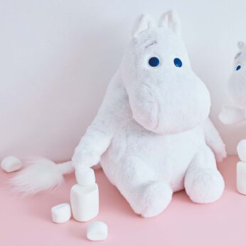 フェリシモギフトショップ | ムーミン　マシュマロみたいな　ぬいぐるみＭ