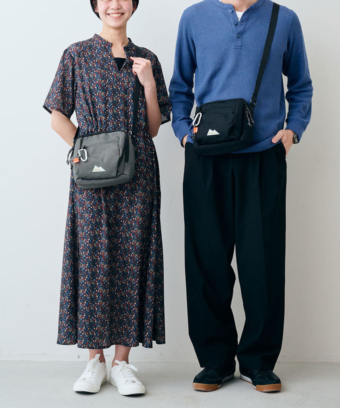 フェリシモギフトショップ|【WEB限定】仕切りミニショルダー【シロップ．バスケット】|女性モデル身長：163cm　男性モデル身長：183cm