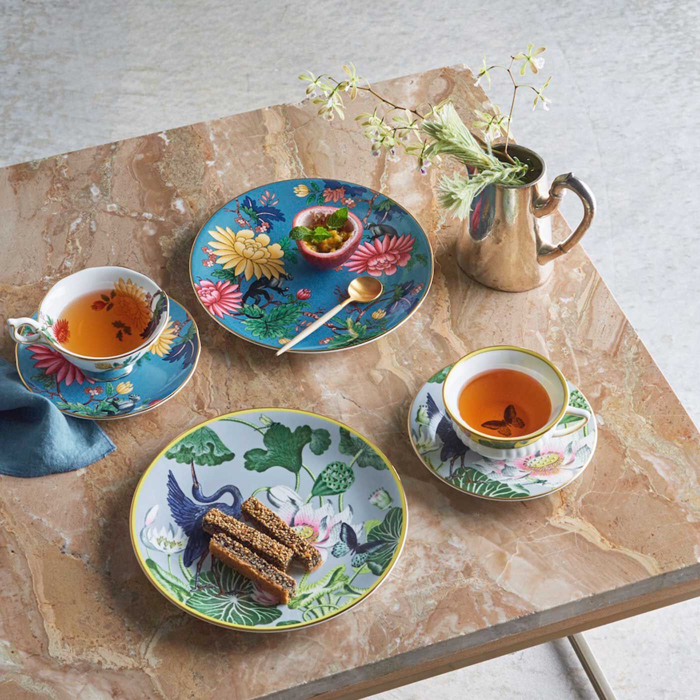 フェリシモギフトショップ|ＷＥＤＧＷＯＯＤ／ウエッジウッド　ワンダーラスト　ウォーターリリー　ティーカップ＆ソーサー