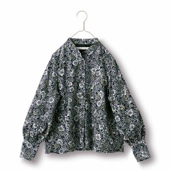 フェリシモギフトショップ | サニークラウズ冬の花畑ブラウス〈レディース〉