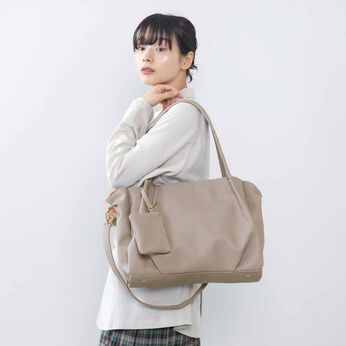 フェリシモギフトショップ | Ｌ＋パソコン７つ星ショルダーバッグ〈ＧＲＧ