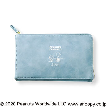 フェリシモギフトショップ | ＰＥＡＮＵＴＳスヌーピー長財布〈ブルー〉
