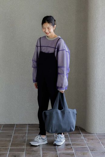 フェリシモギフトショップ | キルティング　マザーズトートバッグ　ネイビー