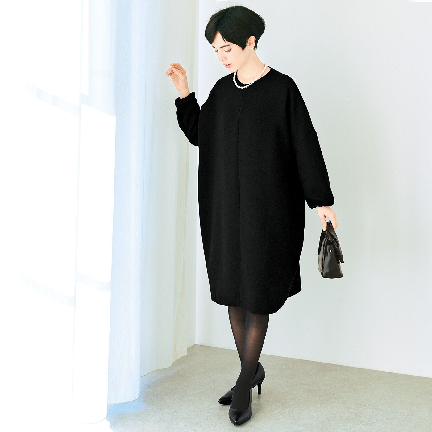 HERMES エルメス ワンピース レディース ドレス ドロー