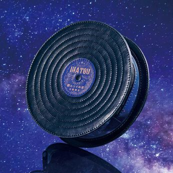 フェリシモギフトショップ | 宮沢賢治星めぐりの歌レコード風ポーチ