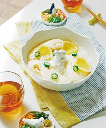 フェリシモギフトショップ | 食卓涼やかシロクマたたずむそうめん鉢