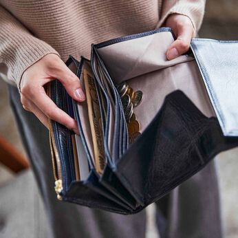 フェリシモギフトショップ | 職人本革ギャルソンウォレット〈ブラック〉