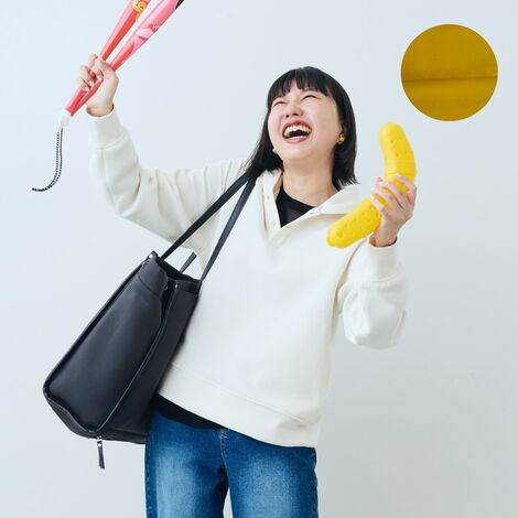 フェリシモギフトショップ | ワガママ大容量観戦トート〈イエロー〉ＩＥ