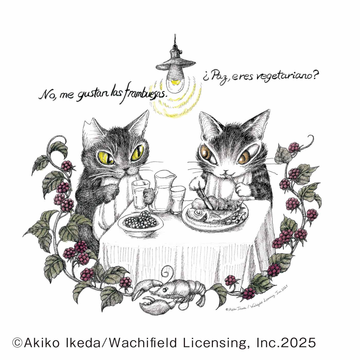 フェリシモギフトショップ|池田あきこ×猫部　地域猫チャリティークリアファイルセット2025
