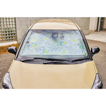 フェリシモギフトショップ | 車用傘型サンシェードフラワー普通自動車