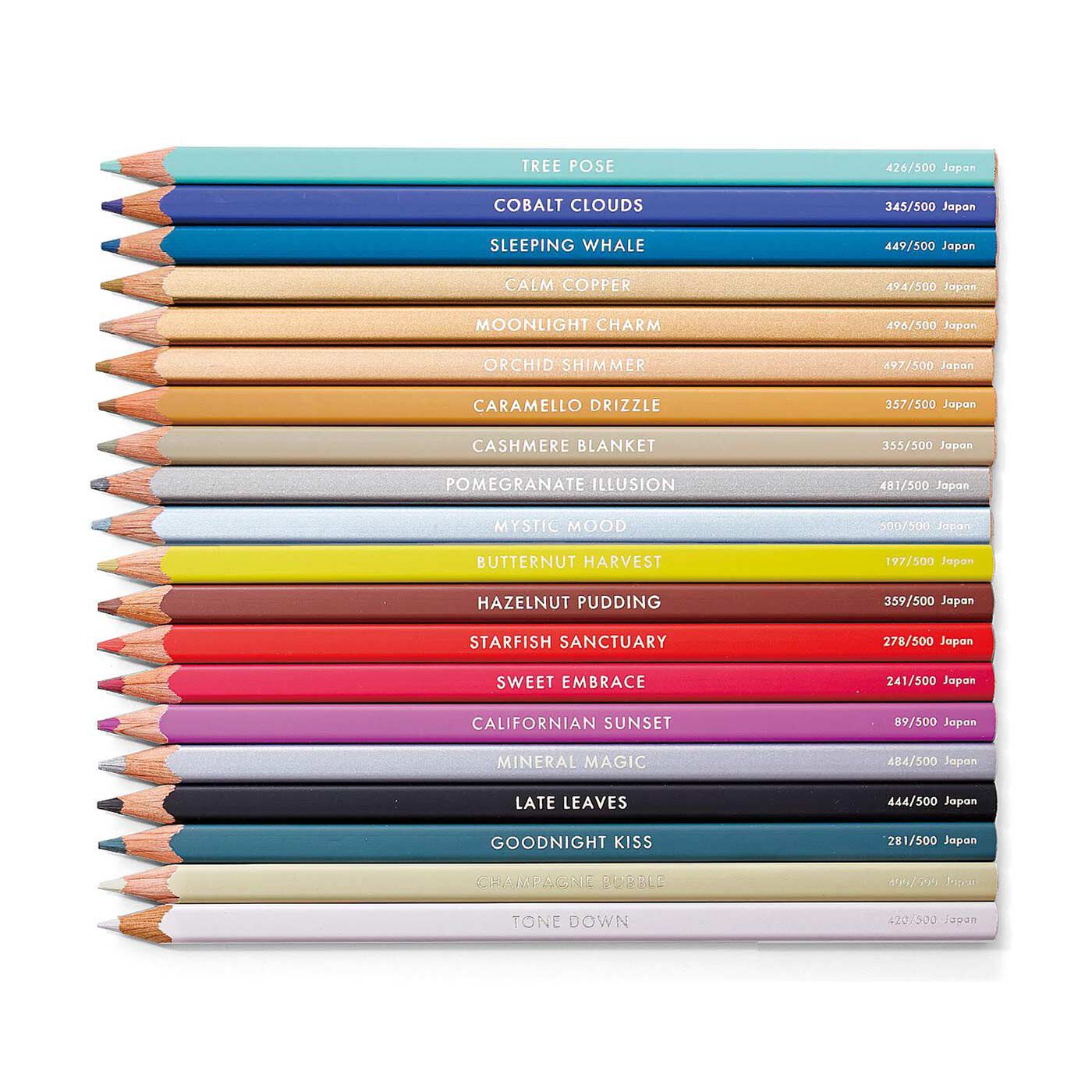 フェリシモギフトショップ|クリムトの世界に魅了される色えんぴつ 【20/500 COLORED PENCILS】