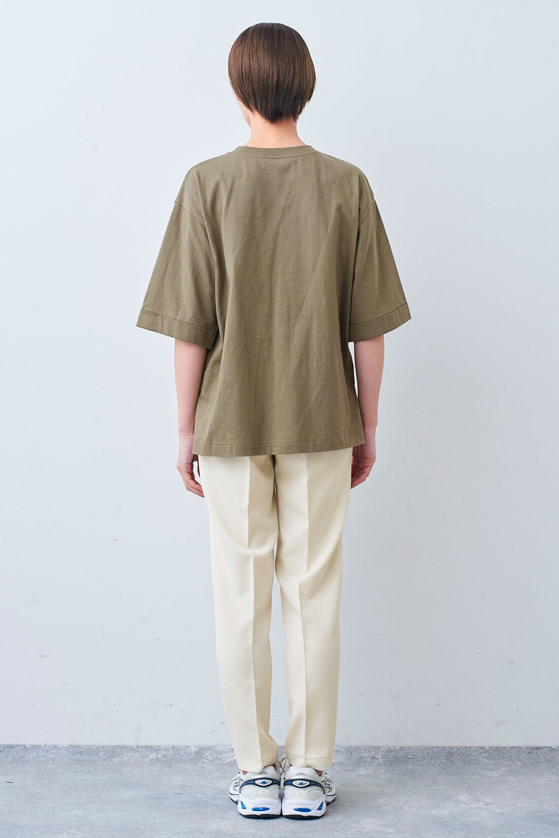フェリシモギフトショップ|リブ イン コンフォート オンでもオフでも週7活躍！ きれいだねパンツ〈テーパード〉〈アイボリー〉