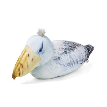 フェリシモギフトショップ | もっちりハシビロコウおすわりクッション