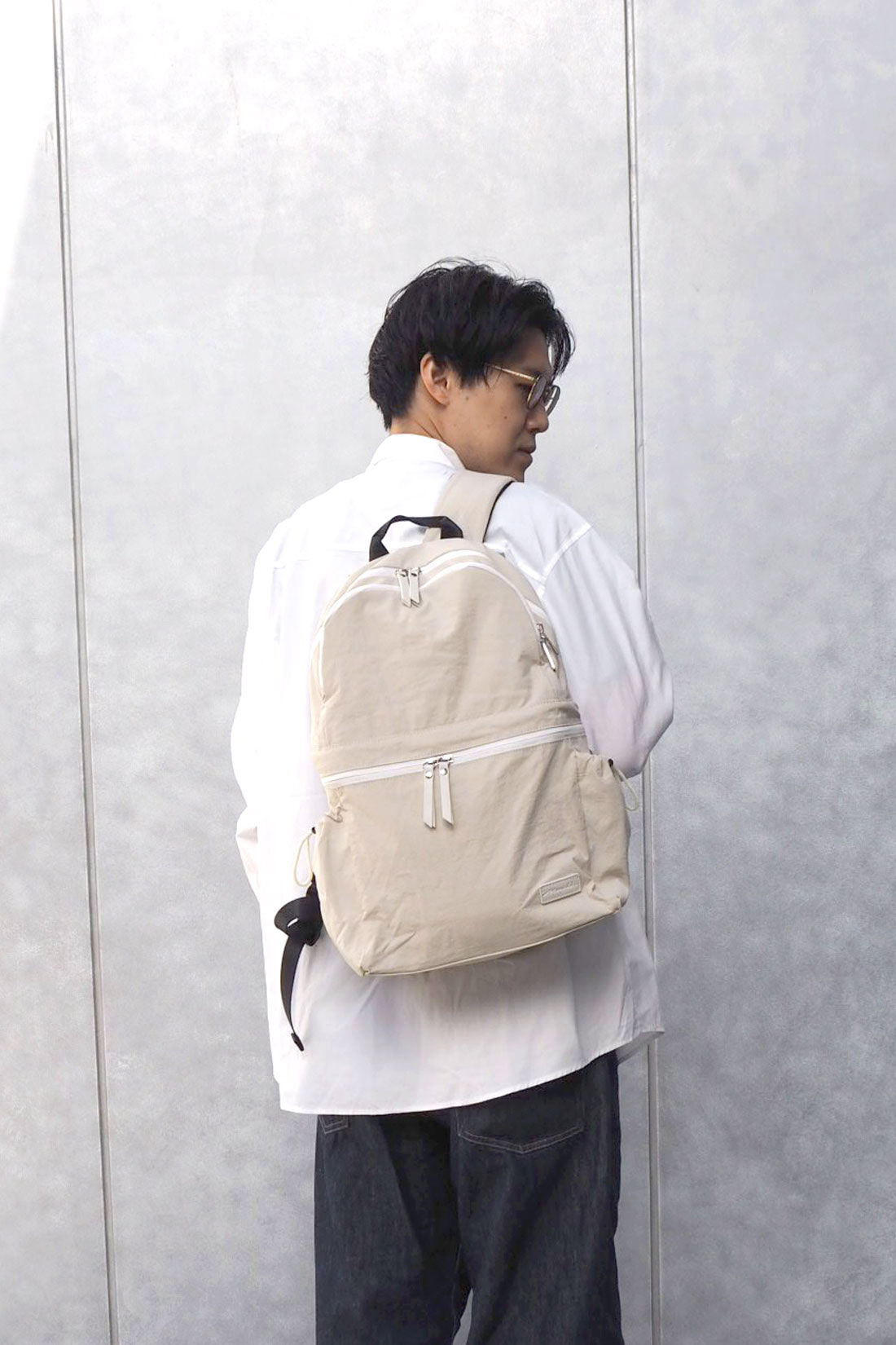 フェリシモギフトショップ|Moredde　二層で荷物が分けられるのが便利なマザーズリュック〈アイボリー〉