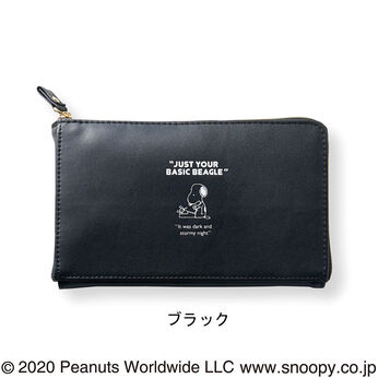 フェリシモギフトショップ | ＰＥＡＮＵＴＳスヌーピー長財布〈ブラック〉
