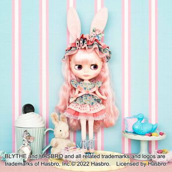 フェリシモギフトショップ | ドール用花柄コスチュームうさ耳ヘッドドレスキット