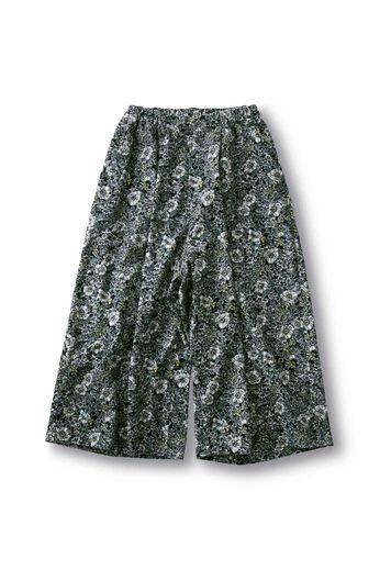 フェリシモギフトショップ | サニークラウズ冬の花畑キュロパン〈レディース〉