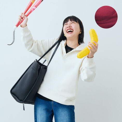 フェリシモギフトショップ | ワガママ大容量観戦トート〈レッド〉ＩＥ